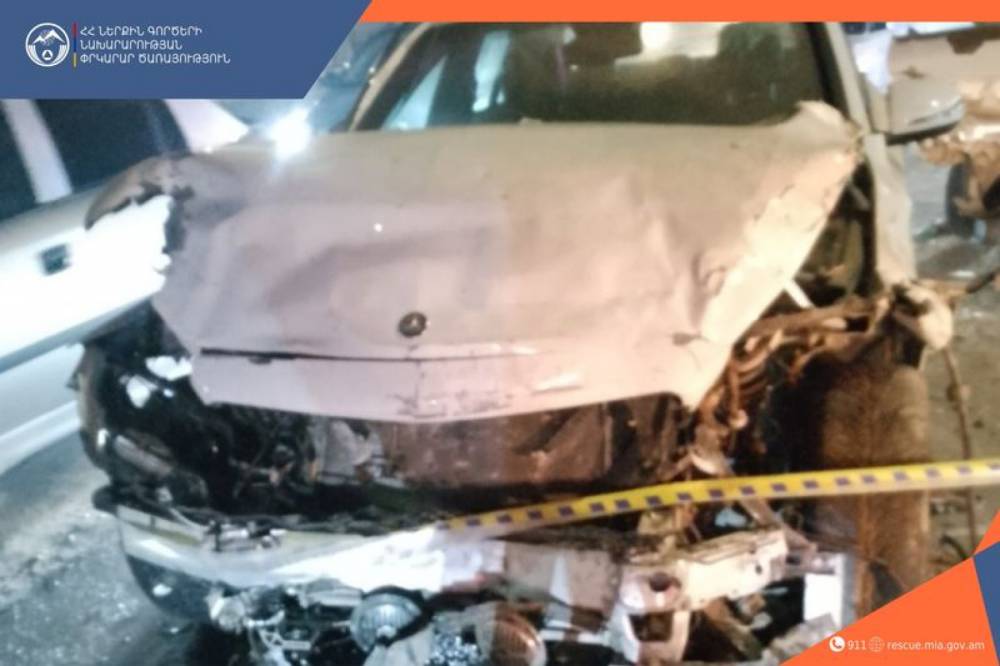 Ավշար գյուղում մեքենաներ են բախվել. 5 վիրավոր կա