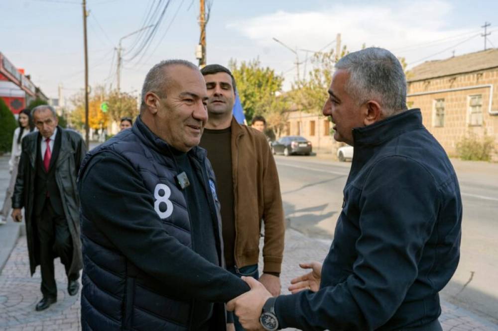 «Հայրենիք» կուսակցության համայնքապետի թեկնածու Խաչիկ Մանուկյանը ծրագրեր է ներկայացրել