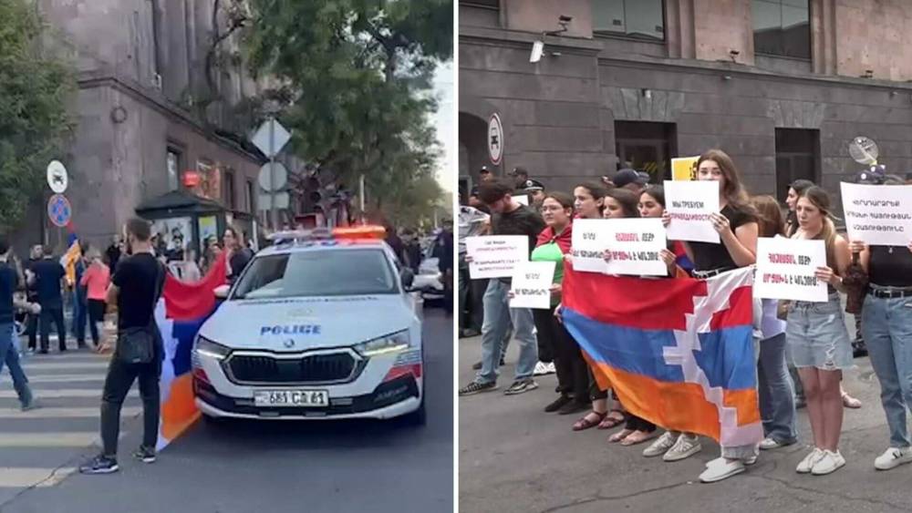 Լարված իրավիճակ ՌԴ դեսպանատան մոտ․վրդովված քաղաքացիները բողոքի ակցիա են իրականացնում․ՈՒՂԻՂ