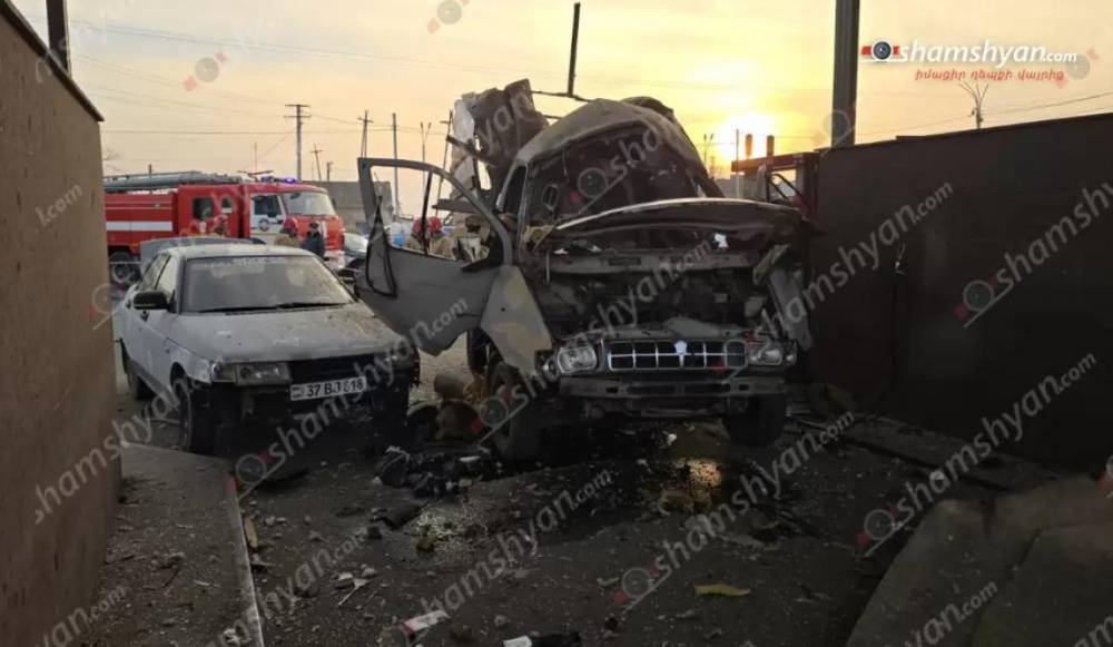 Արմավիրում գազալցակայանի պայթյունի հետեւանքով 2 մարդ տեղափոխվել է հիվանդանոց