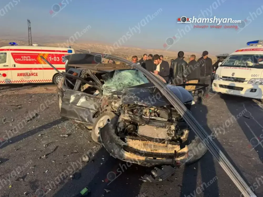 Երևան-Գյումրի ավտոճանապարհին բшխվել են «BMW X5»-ը և «Opel Astra»-ն․ կա 3 վիրшվոր