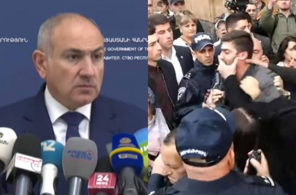 Փաշինյանը բացատրեց, թե ինչու են քաղաքացու բերանը փակելով՝ նրան հանել եկեղեցուց