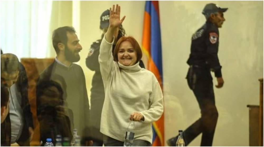 Լիդյա Մանթաշյանի կալանքը վերացվեց