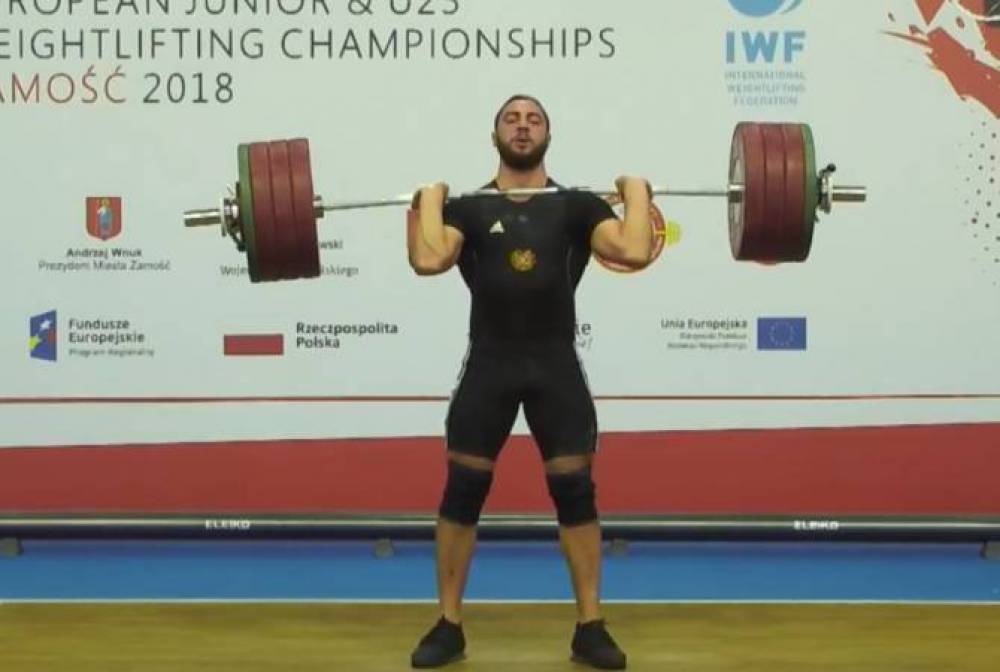 Ծանրորդ Արսեն Մարտիրոսյանը դարձավ Եվրոպայի առաջնության բրոնզե մեդալակիր