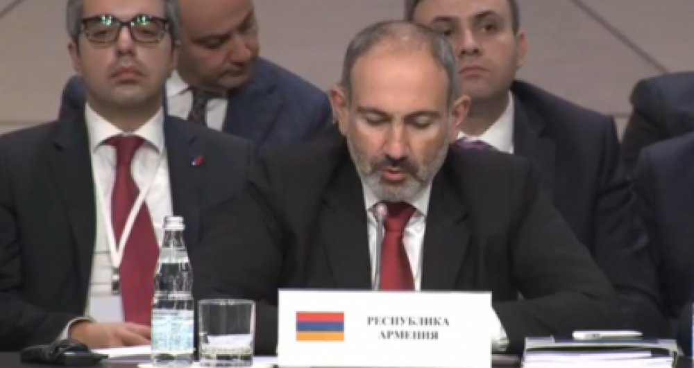 Նիկոլ Փաշինյանի խոսքը Մոսկվայում ընթացող Եվրասիական միջկառավարական խորհրդի ընդլայնված կազմով նիստին (տեսանյութ)