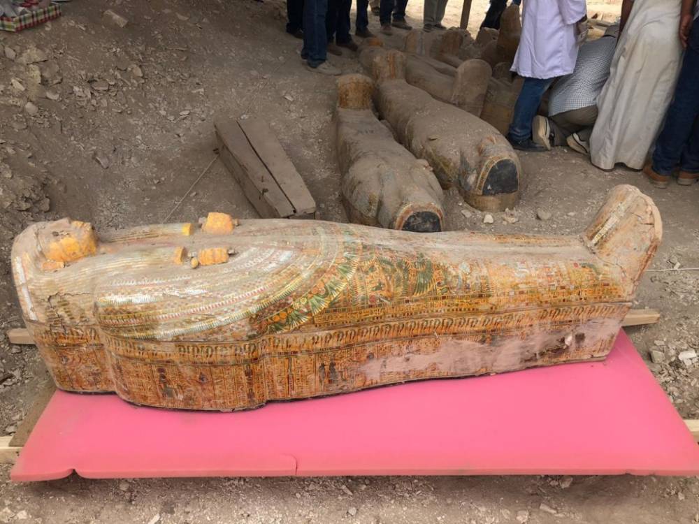 Եգիպտոսում հայտնաբերվել է 30 դամբարան դեռևս ձեռք չտված մումիաներով. լուսանկարներ