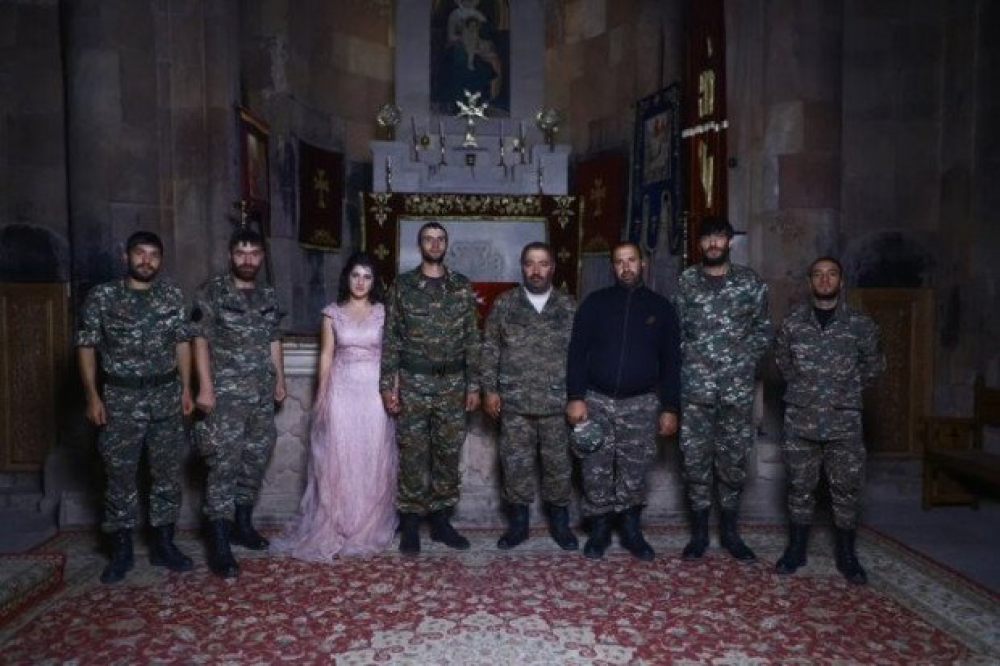 Հարսանիք Նորավանքում․կամավորական Ավետիքն ու Աննան պսակադրվել են (լուսանկարներ)