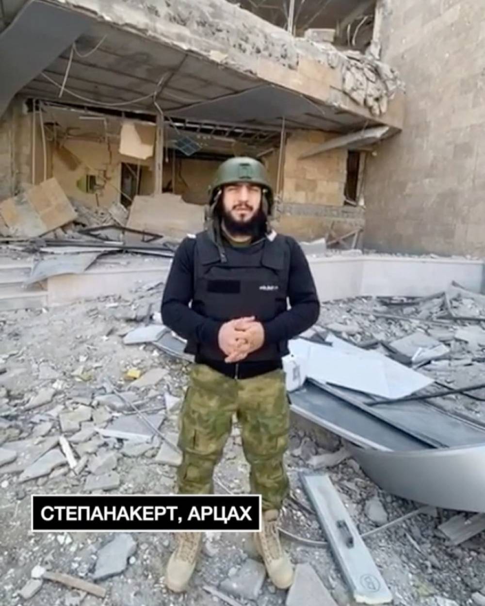 Միհրան Հարությունյանը տեսաուղերձ է հղել Ստեփանակերտից