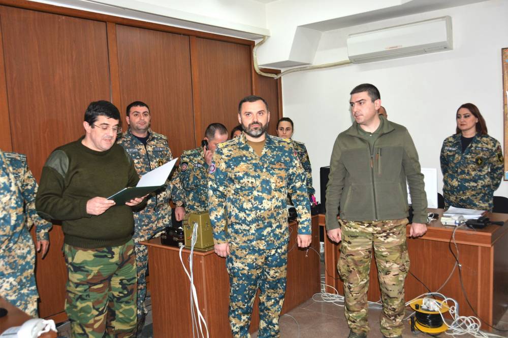 ԱՀ ԱԻՊԾ համակարգի աշխատակցի օրվա կապակցությամբ մի խումբ աշխատակիցներ պարգևատրվել են