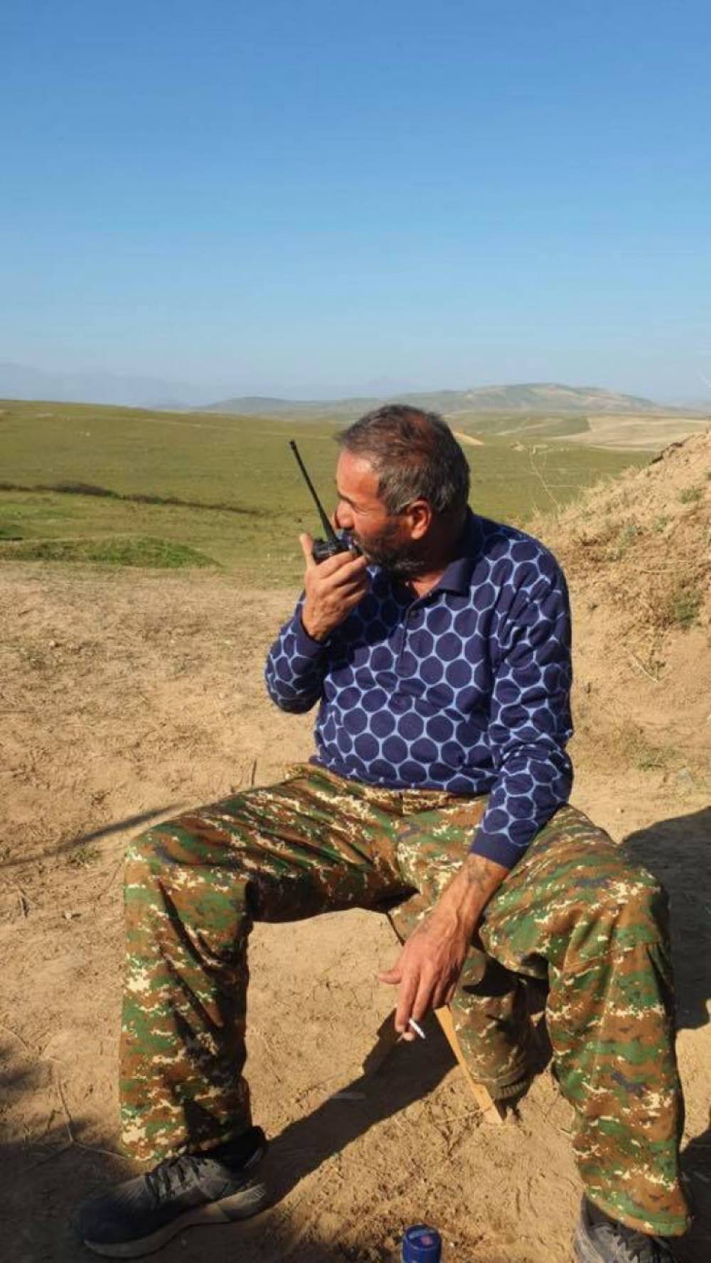 Մալաթիա ջոկատի աշխարհազորային կամավորական միության մեր տղերքն ամենածանր դիրքերն են պահում. ազատամարտիկ