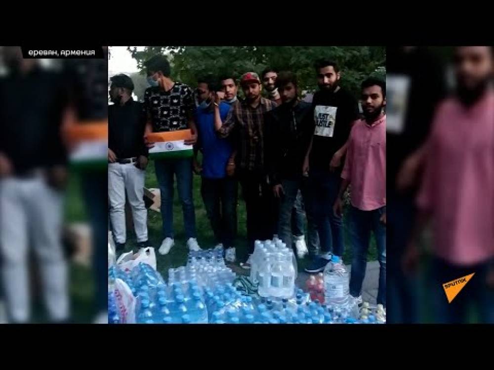 Երևանում հնդիկ ուսանողներն օգնություն են հավաքում և ուղարկում Արցախ. տեսանյութ