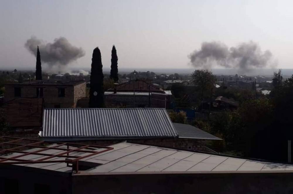 Մարտակերտ քաղաքի վրա թշնամին կիրառել է ռազմական ավիացիա, կան ավերածություններ․ ԱԻՊԾ