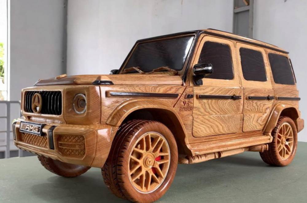 Վիետնամցի բլոգերը փայտից պատրաստել է Mercedes-AMG G 63 ամենագնացի կրկնօրինակը (լուսանկարներ, տեսանյութ)