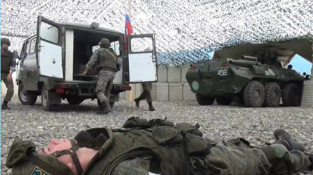 Արցախում ռուս խաղաղապահները զորավարժանքներ են անցկացրել