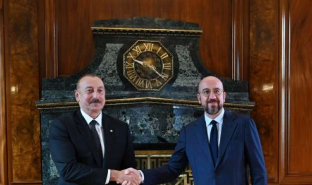 Պրահայում մեկնարկել է Շառլ Միշելի և Իլհամ Ալիևի հանդիպումը