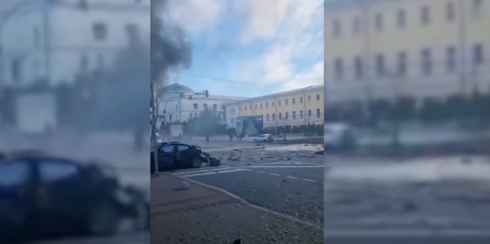 Կիեւում եւ այլ քաղաքներում հայտարարել են կրիտիկական ենթակառուցվածքներին հասցվող հարվածների մասին.(տեսանյութ)