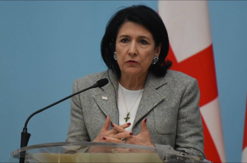 Ես ոչ մի տեղ չեմ գնում․ Վրաստանի նախագահը հայտարարել է, որ չի պատրաստվում հրաժարական տալ