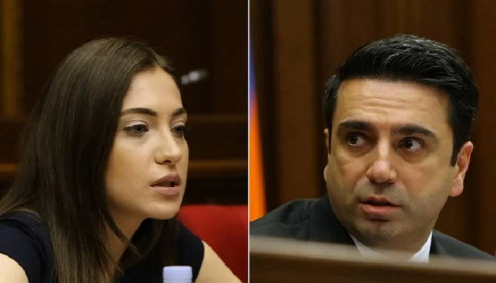 «Այ տխ***». «տխ***-ը դու ես, չինական ..., ամեն մեկին բերում, ստեղ շպրտում են». լեզվակռիվ՝ Աննա Մկրտչյանի ու Ալեն Սիմոնյանի միջև
