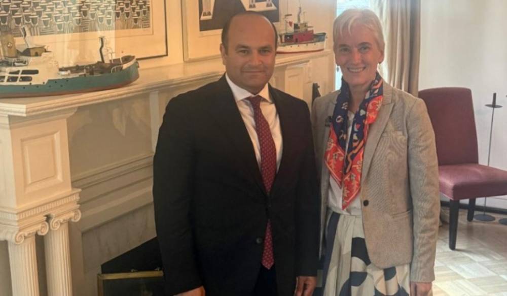 Նարեկ Մկրտչյանն ու ԱՄՆ-ում Հունաստանի դեսպանը քննարկել են հայ-հունական հարաբերությունների դինամիկան