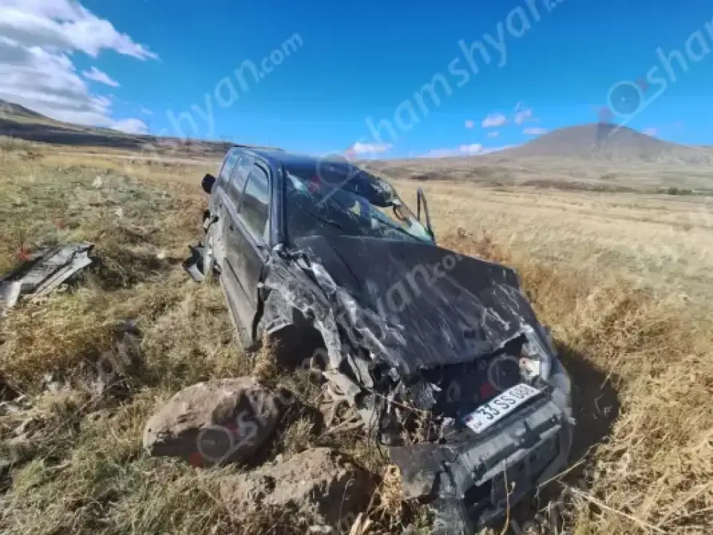 Գեղարքունիքի մարզում բախվել են «Toyota»-ն ու «Honda»-ն. վերջինը հայտնվել է դաշտում. կա 5 վիրավոր