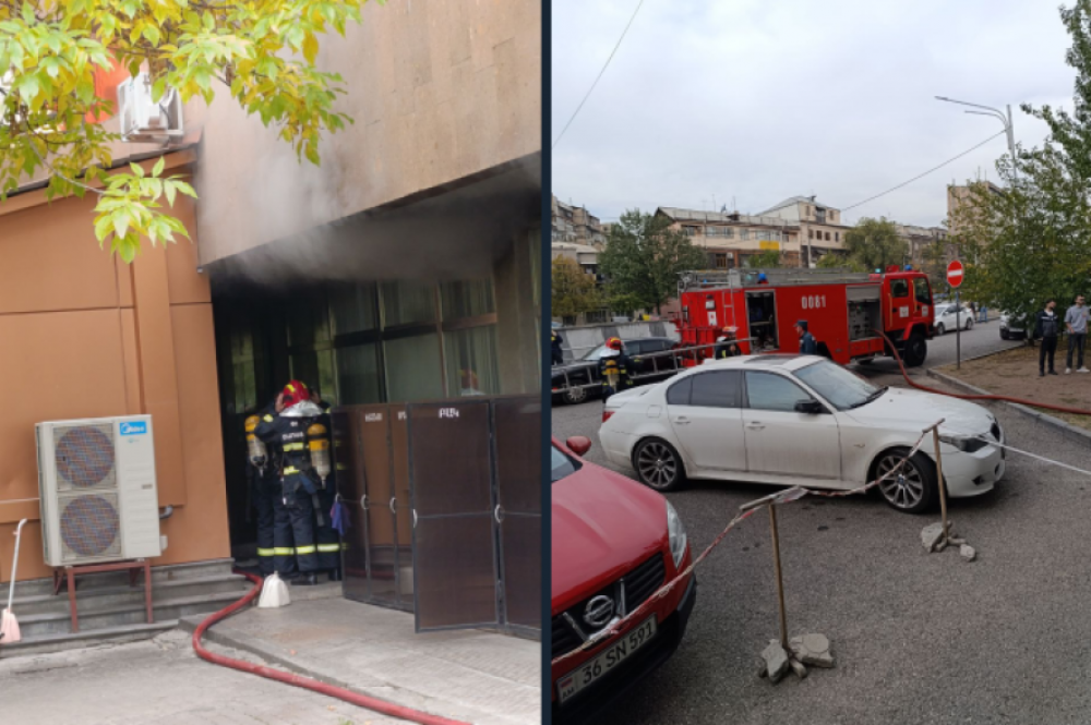 Հրդեհ է բռնկվել Շախմատի տան հարևանությամբ գտնվող «Տաշիր Պիցցա» սննդի կետում