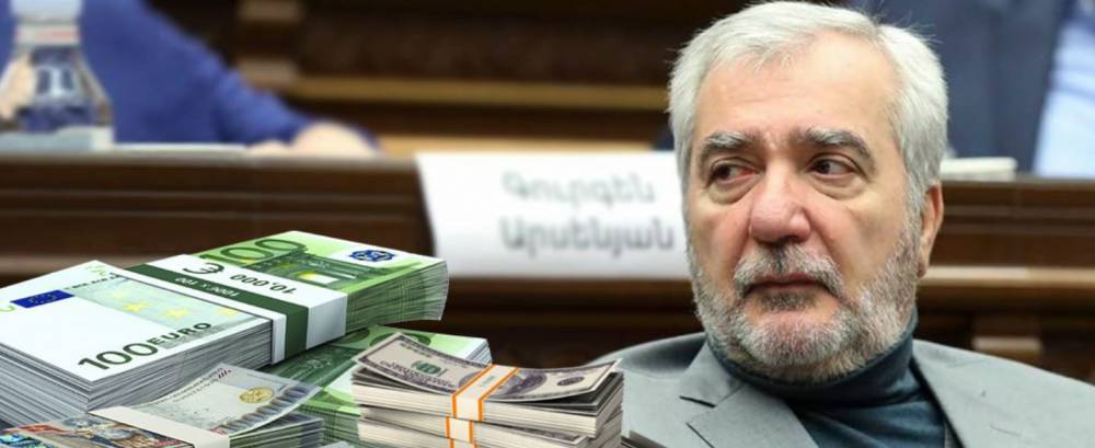 Անդրանիկ Քոչարյանի եվրոներն ու դոլարները ավելացել են, որոնց ծագումն անհայտ է. «Ժողովուրդ»