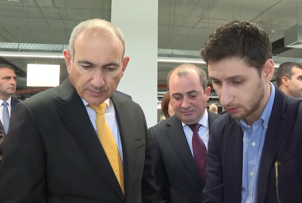 Փաշինյանը մասնակցել է Ինժեներական քաղաքի բիզնես աքսելերատորի շենքի բացման արարողությանը