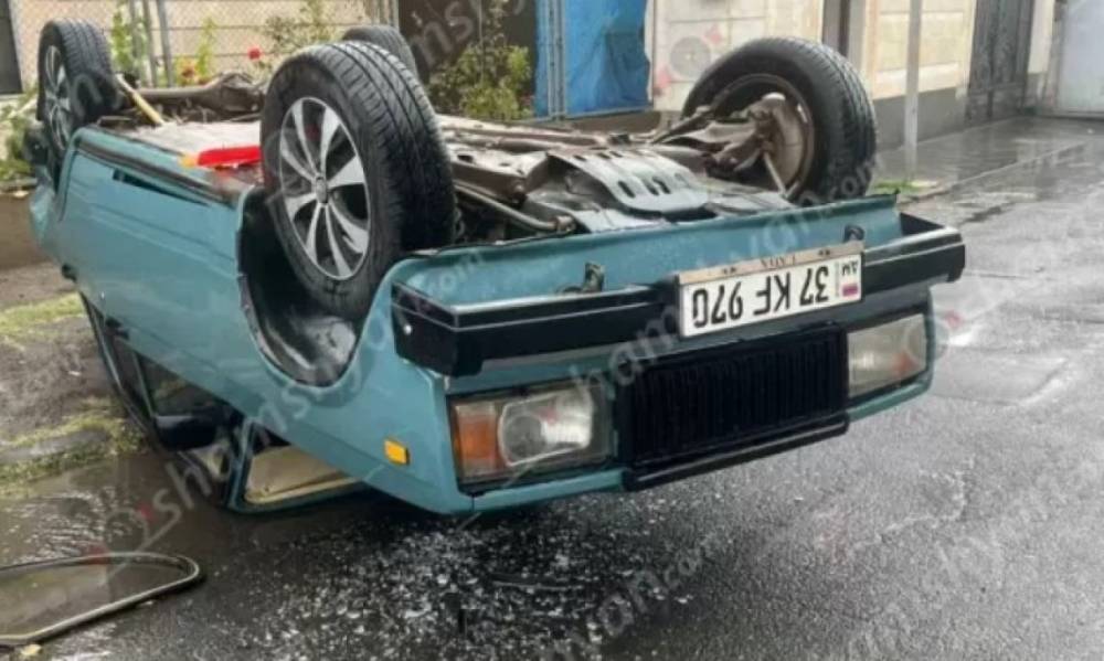 Վթար՝ Երևանում