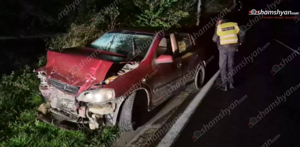 Վանաձոր-Ալավերդի ավտոճանապարհին բախվել են «Opel Astra»-ն և «Mercedes»-ը․ կա 4 տուժած