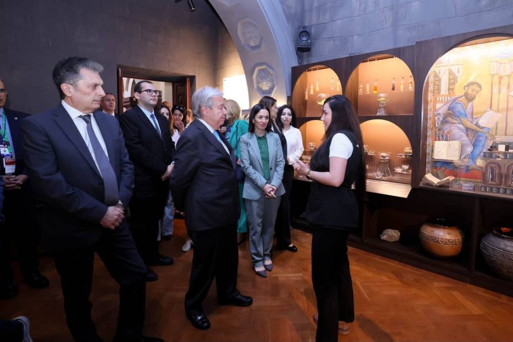 Գուտերեշն այցելել է Մատենադարան