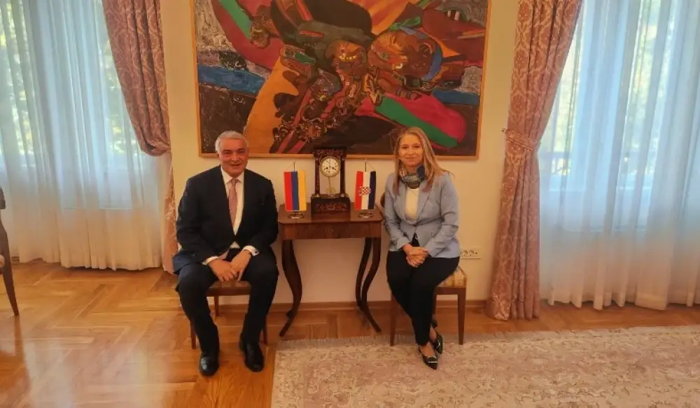 Քննարկվել են ՀՀ-ի և Խորվաթիայի միջև առևտրատնտեսական համագործակցության խորացման հնարավորությունները