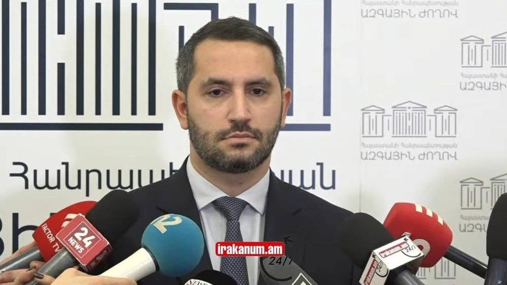 Հիմա. ԱԺ նախագահ Ռուբեն Ռուբինյանի ճեպազրույցը