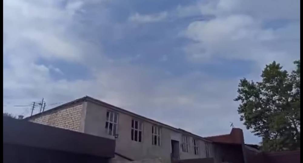 Կամիկաձե ԱԹՍ-ն Մարտակերտի վրա (տեսանյութ)