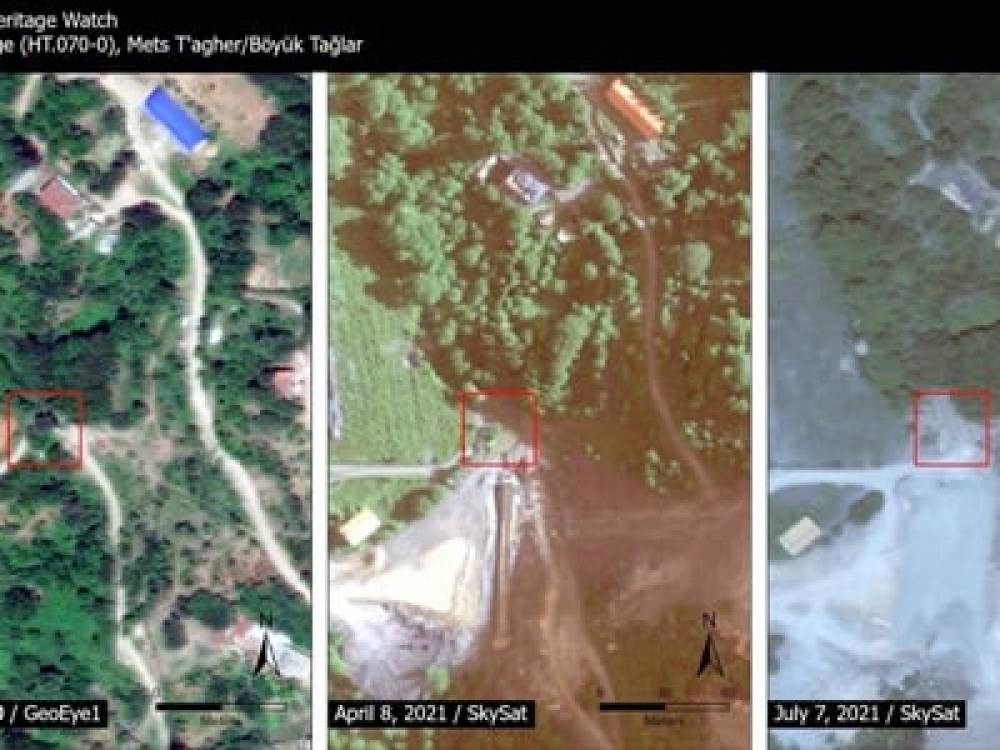 Caucasus Heritage Watch-ը կիսվել է Հադրութում փլուզված կամրջի լուսանկարներով