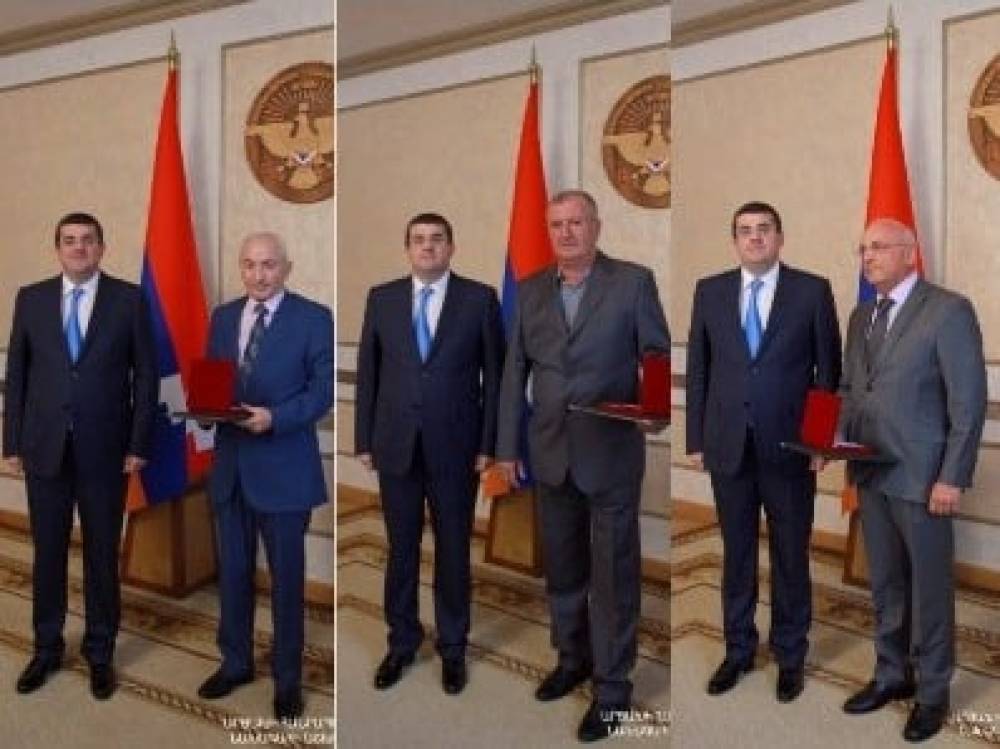 Արցախի նախագահը «Արցախի հերոս» կոչում է շնորհել Վարդան Ավետիսյանին, Արթուր Ալեքսանյանին և Սամվել Գևորգյանին
