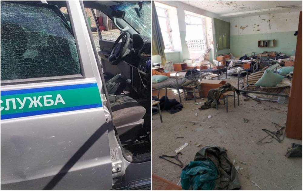 Ադրբեջանը հրետանային հարվածներ է հասցրել Գեղարքունիքում ՌԴ ԱԴԾ սահմանապահ ուժերի տեղակայման կետին.(լուսանկարներ)