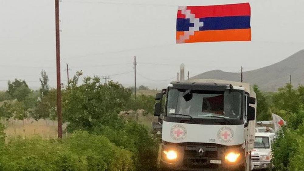 Բերձորի միջանցքով Ստեփանակերտ է տեղափոխվել 23 տոննա ալյուր, Ակնա-Ստեփանակերտ ճանապարհով՝բժշկական և հիգիենայի պարագաներ