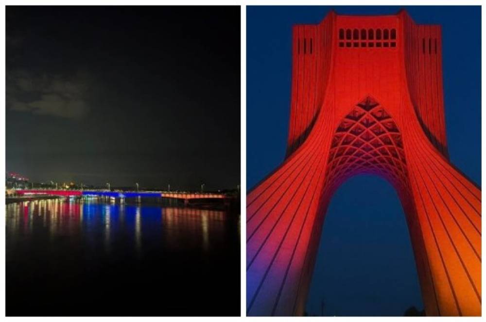 Թեհրանի Ազատության աշտարակը և Վարշավայի Սիլեզյան -Դանբրովսկի կամուրջը կլուսավորվեն ՀՀ դրոշի գույներով