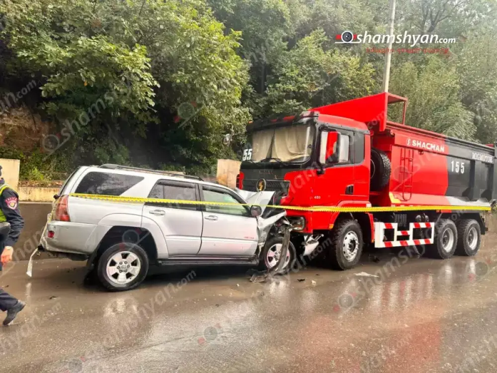 Կապանում 18-ամյա զինծառայողը «Toyota»-ով բախվել է կայանված բեռնատարին․ կան վիրավորներ