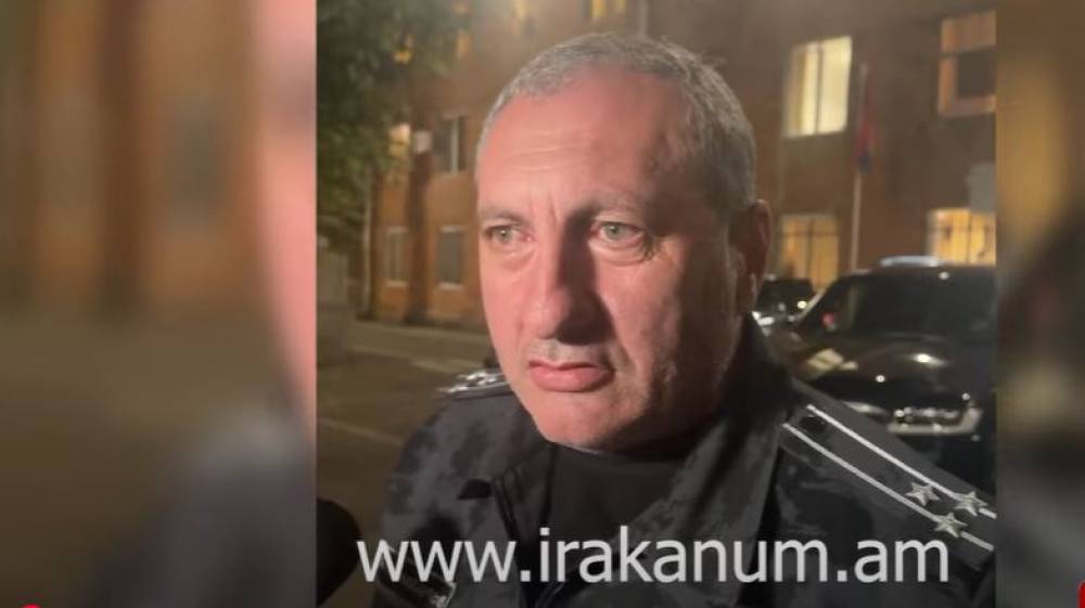 Ինչի՞ համար․ ոստիկանապետը հարցին, թե արդյոք պատրաստվում է հրաժարական տալ