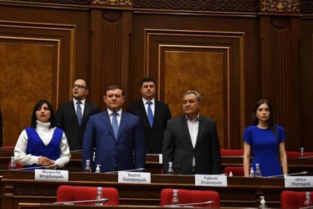 «Պատիվ ունեմ» խմբակցությունը հանդես է գալու պատգամավորական էթիկայի հարցերով ժամանակավոր հանձնաժողով ստեղծելու նախաձեռնությամբ