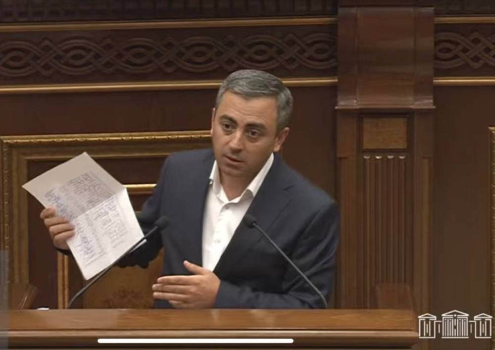 «Հայաստան» խմբակցությունը միացավ Փաշինյանի իմպիչմենթի նախագծին