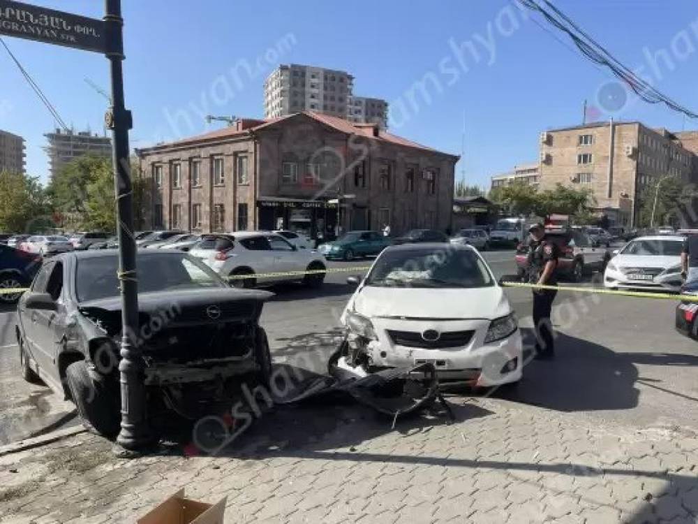 Ավտովթար-վրաերթ՝ Երևանում․ 4 հոգի վիրավոր է