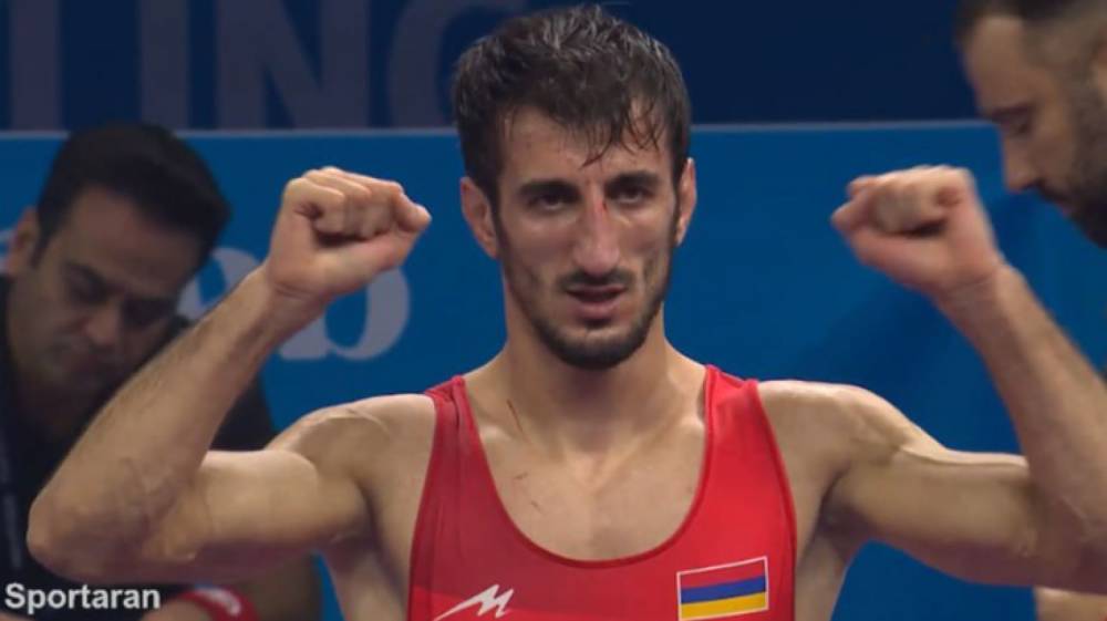 Ըմբշամարտի ԱԱ. Սլավիկ Գալստյանը` բրոնզե մեդալակիր