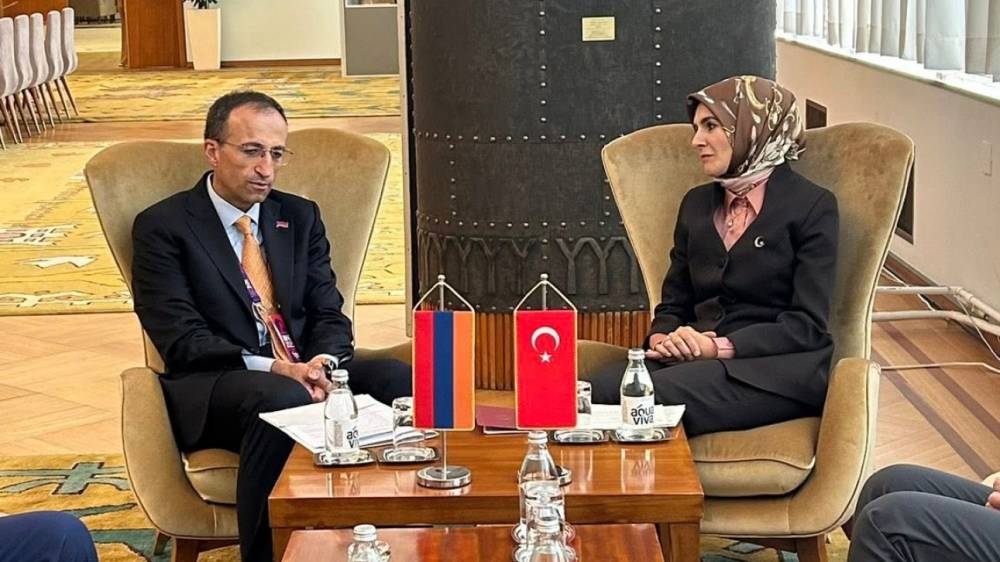 ՔՊ-ական Արսեն Թորոսյանը հանդիպել է թուրք գործընկերոջը