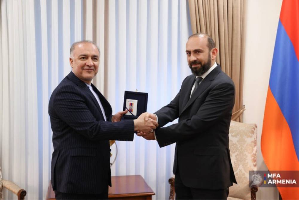 Արարատ Միրզոյանն ընդունել է Մեհդի Սոբհանիին՝ վերջինիս դիվանագիտական առաքելության ավարտի կապակցությամբ