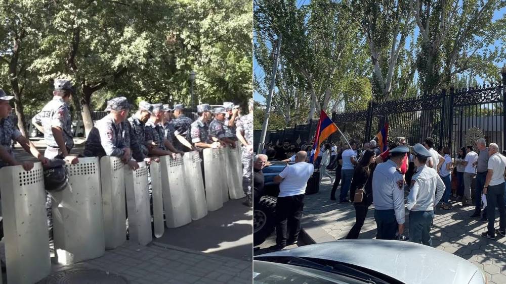 Հրատապ. Փաշինյանի հրաժարականի պահանջով ակցիա՝ ԱԺ-ի դիմաց