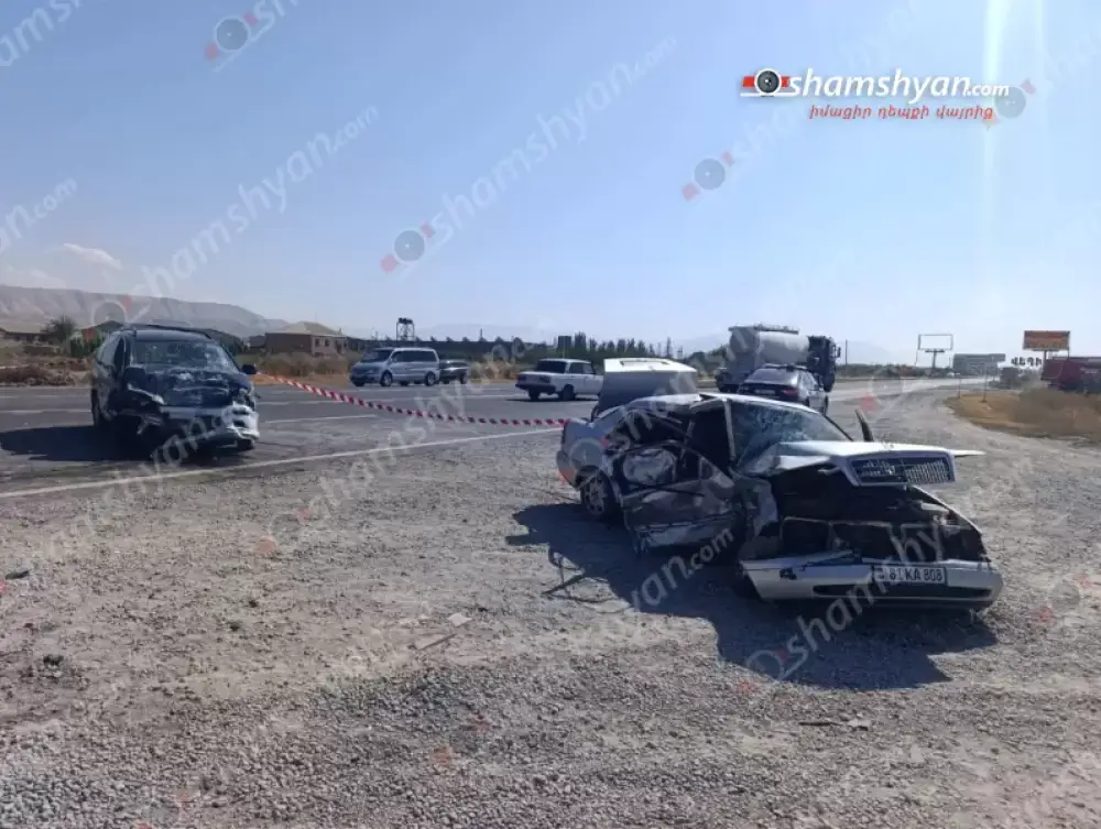 Ողբերգական ավտովթար՝ Արարատի մարզում․ 5 վիրավորներից մեկը հիվանդանոցում մահացել է