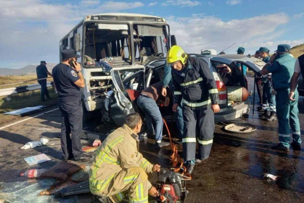 Պարզվել է «ՊԱԶ» ավտոբուսի և «Opel Zafira»-ի բախման հետևանքով մահացածների և վիրավորների ինքնությունը