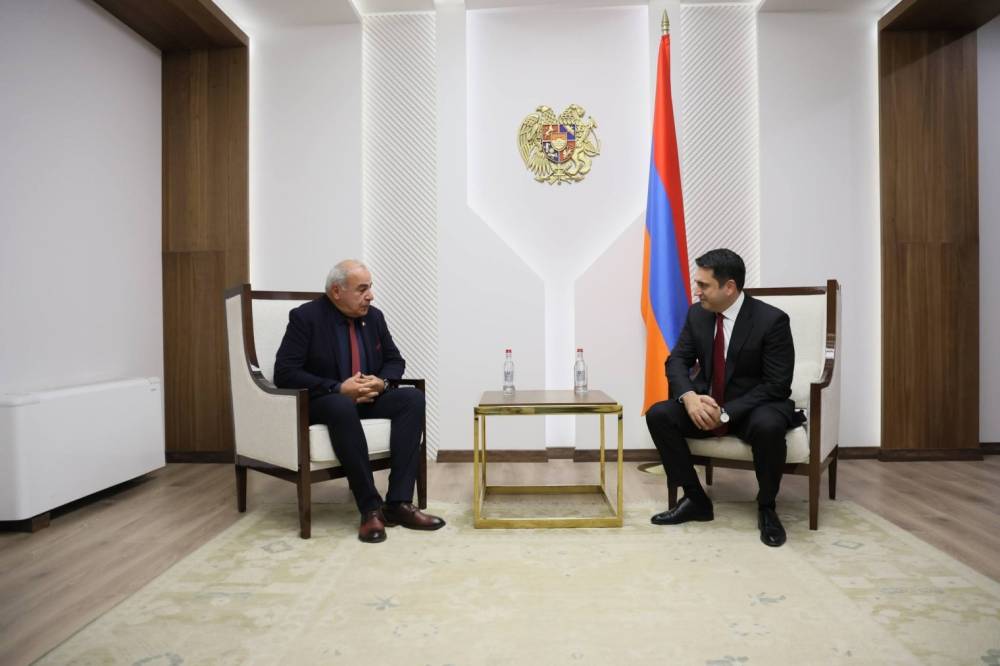 Ալեն Սիմոնյանն ու Վրաստանի դեսպանը քննարկել են երկկողմ կապերն ու տարածաշրջանային զարգացումները